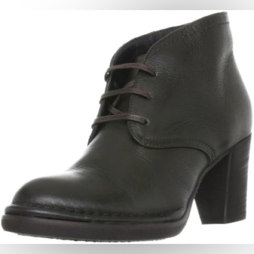 Vintage Alberto Fermani Lace Up Bootie Black Size 6